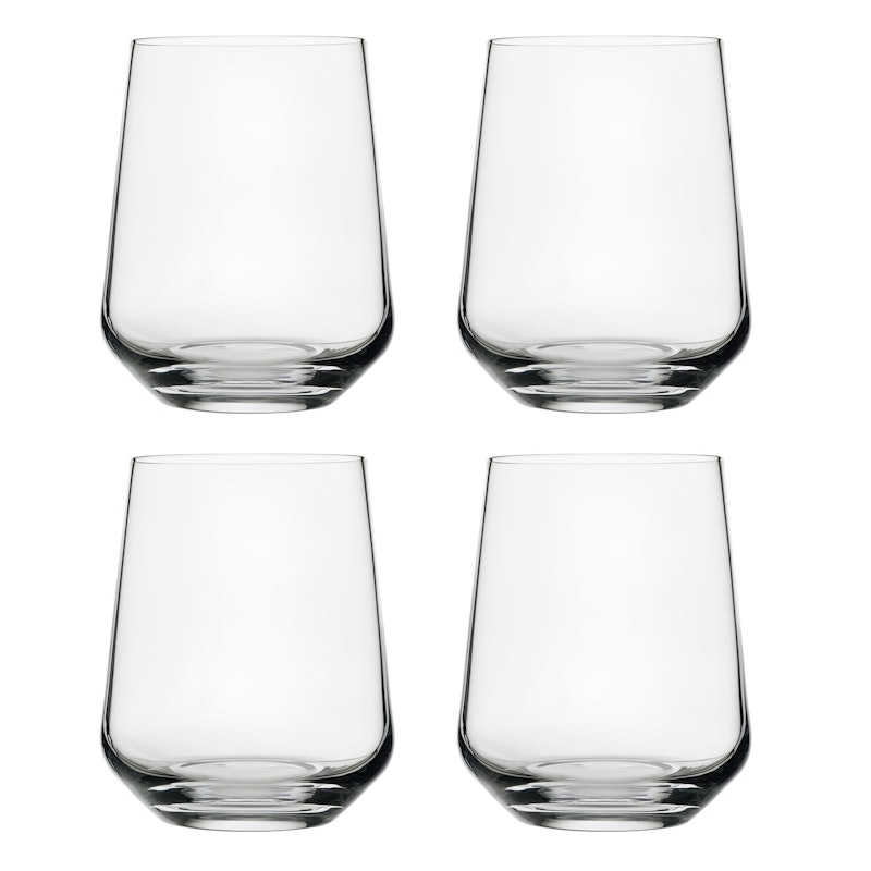 Essence Vattenglas 35 cl 4-pack, Klar