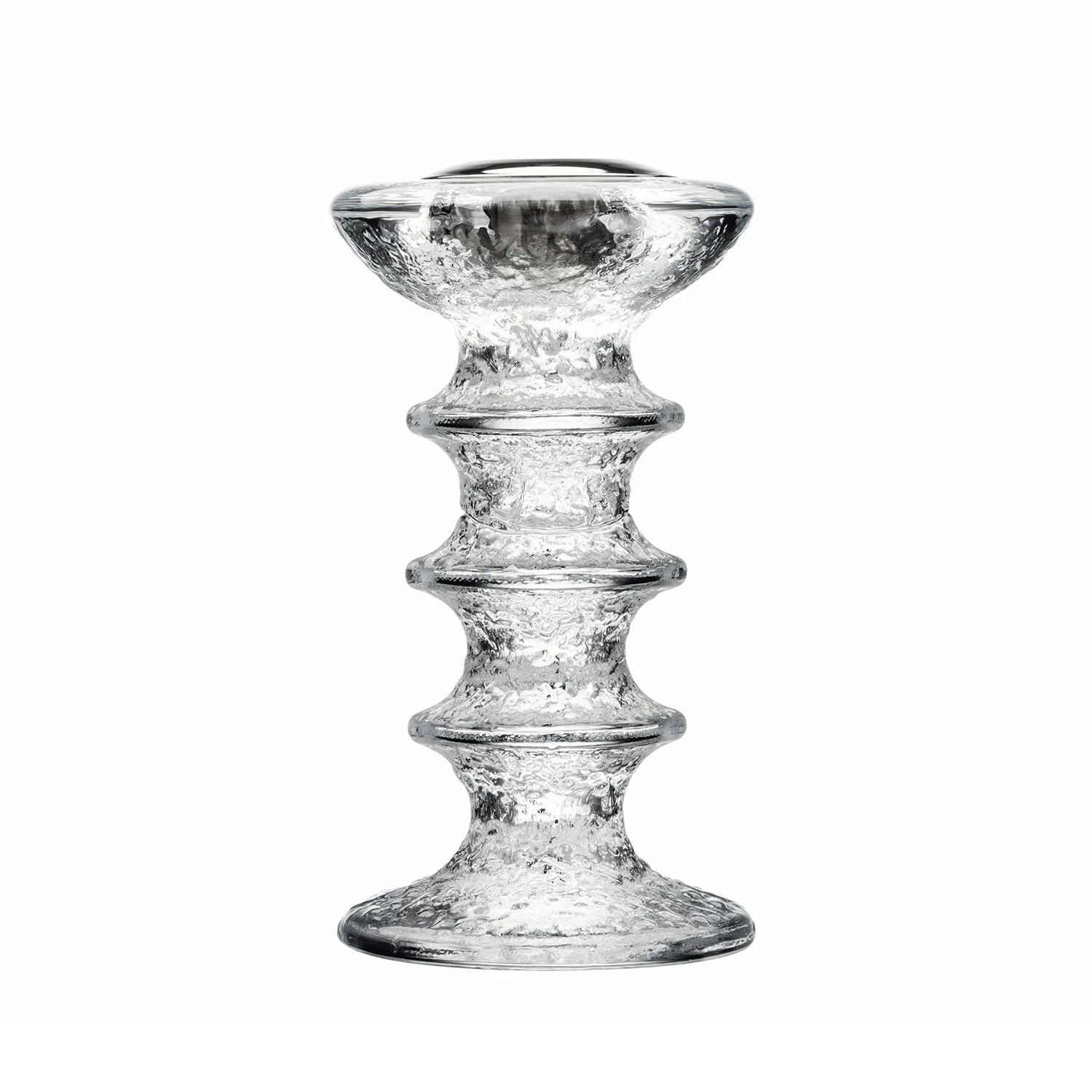 Iittala Festivo Ljusstake 15 Cm + Insats - Ljusstakar Glas Klar