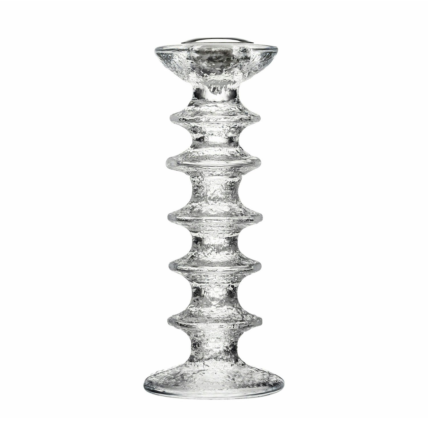 Iittala Festivo Ljusstake 21,5 Cm + Insats - Ljusstakar Glas Klar
