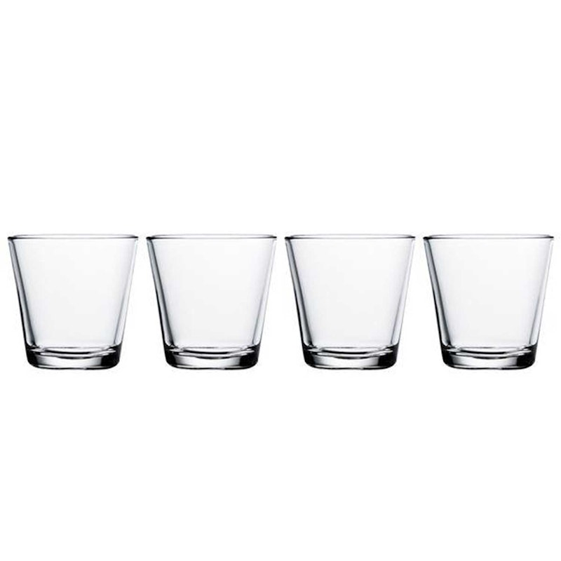 Kartio Dricksglas Klar, 4-pack