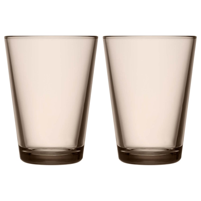 Kartio Dricksglas 40 cl 2-pack, Linne