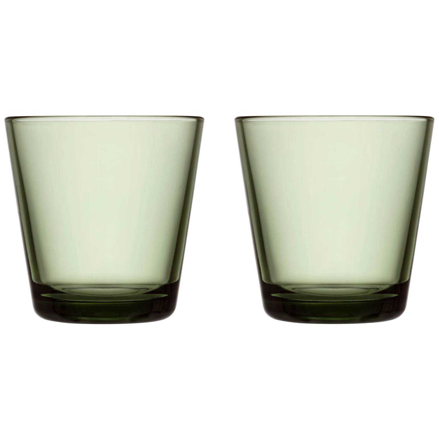 Iittala Kartio 21 Cl 2-pack - Dricksglas Glas Tallgr&ouml;n