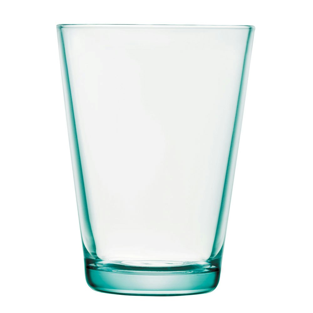 iittala kartio 40 cl 2-pack water green - dricksglas glas vattengrön