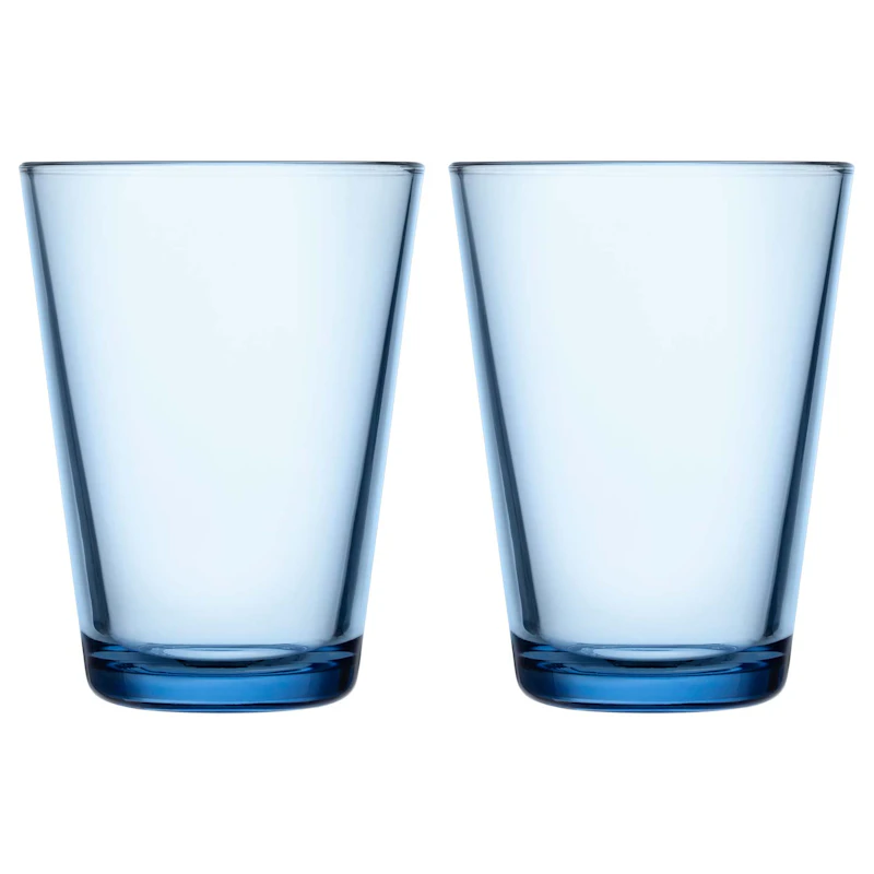 Kartio Glas 40 cl 2-pack, Aqua