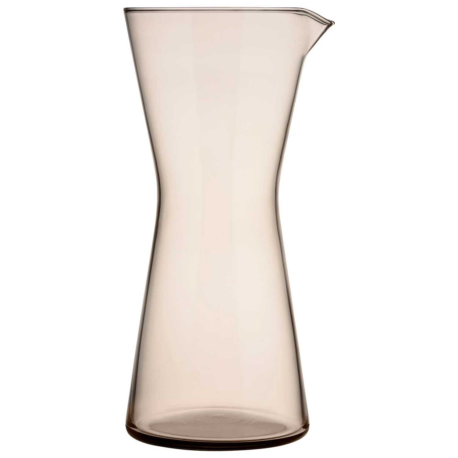 Iittala Kartio Karaff 95 Cl Linne - Vattenkaraffer & Vattenkannor Glas Linen