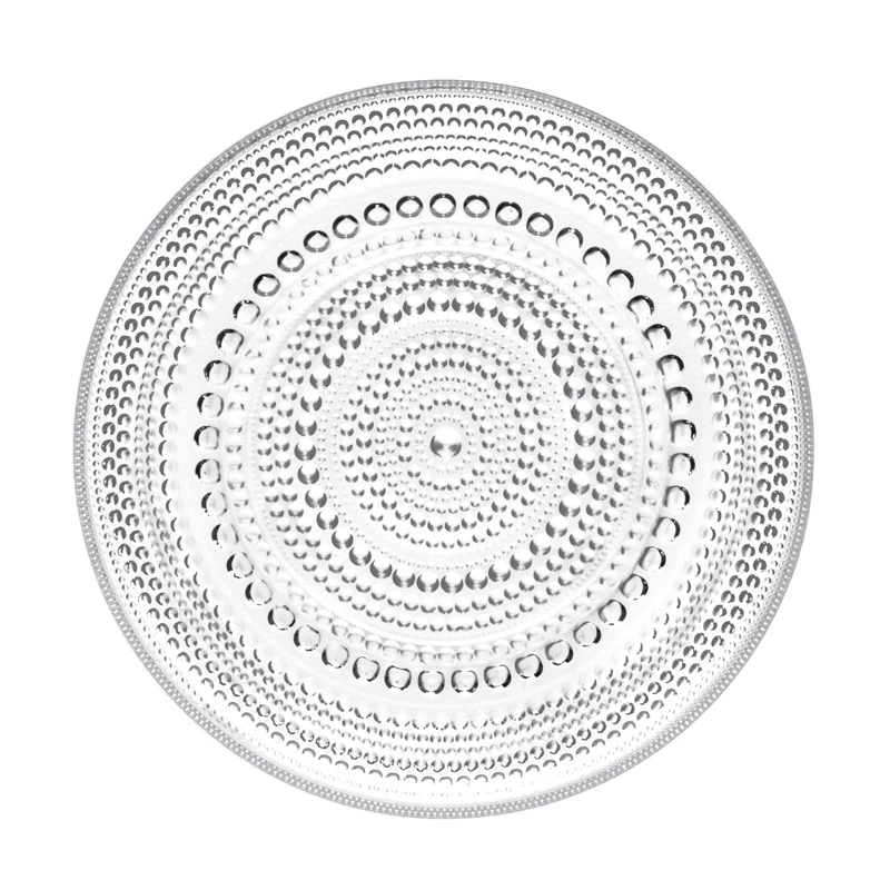 Iittala Kastehelmi Assiett 17 Cm - Glas Klar
