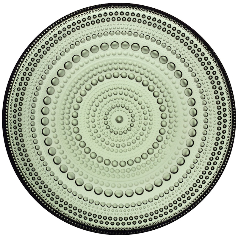 Kastehelmi Assiett 17 cm, Tallgrön