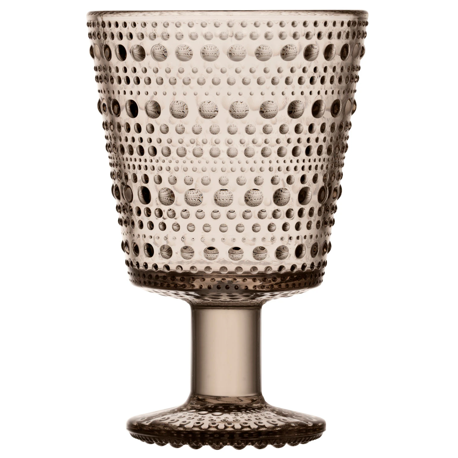 iittala kastehelmi dricks 26 cl 2-pack linne - dricksglas glas linen