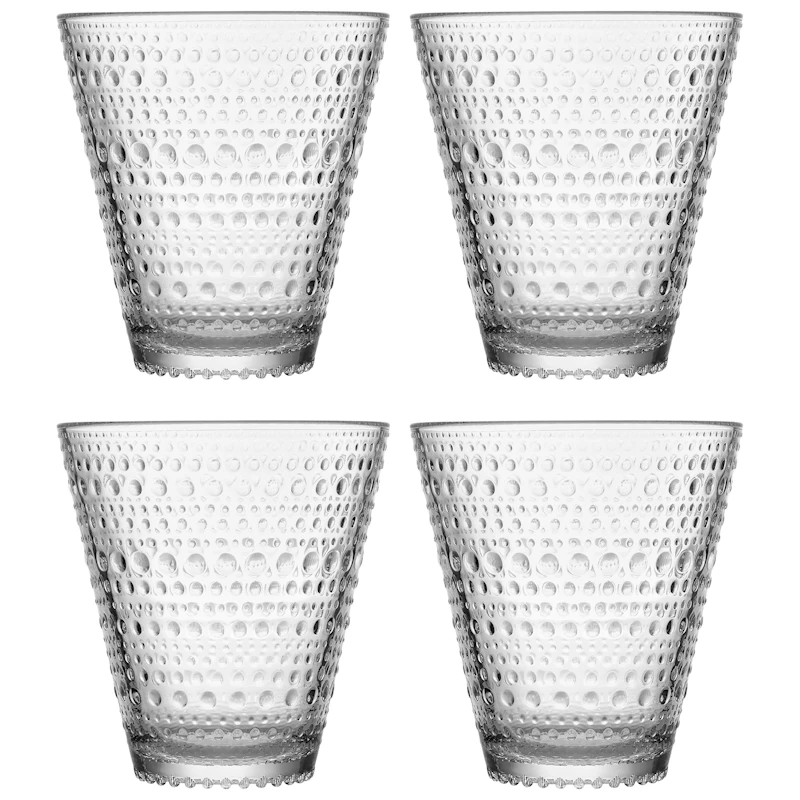 Kastehelmi Dricksglas 30 cl 4-pack, Klar