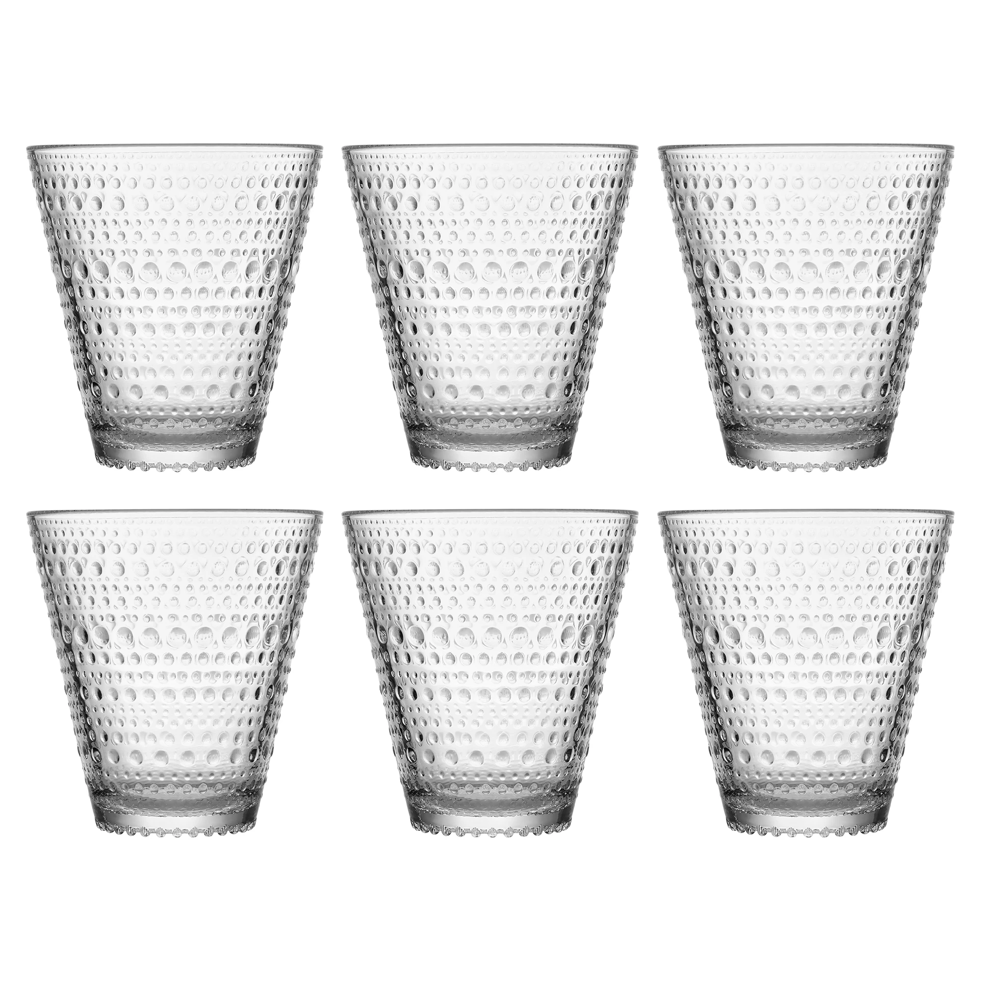 Iittala Kastehelmi Dricks 30 Cl 6-pack - Dricksglas Glas Klar