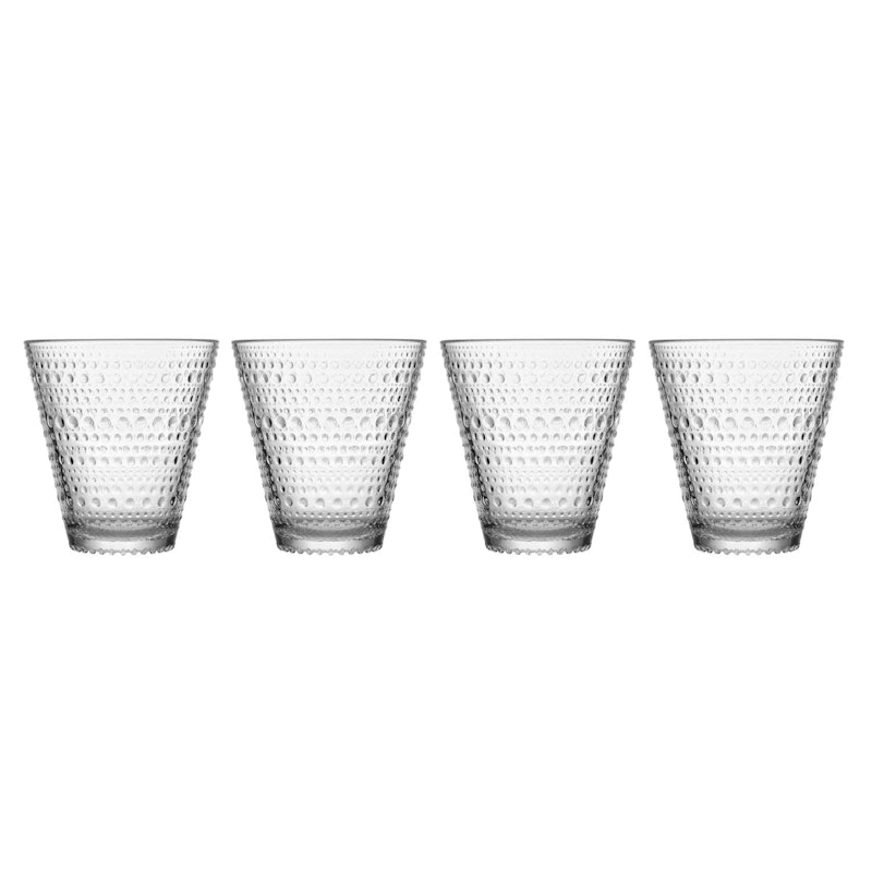 Kastehelmi Glas Klar, 4-pack