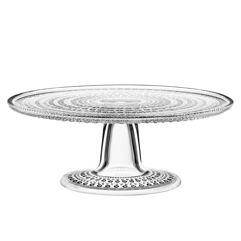 Iittala Kastehelmi Kakfat &Oslash;24 Cm - Kakfat, T&aring;rtfat & Kupor Glas Klar