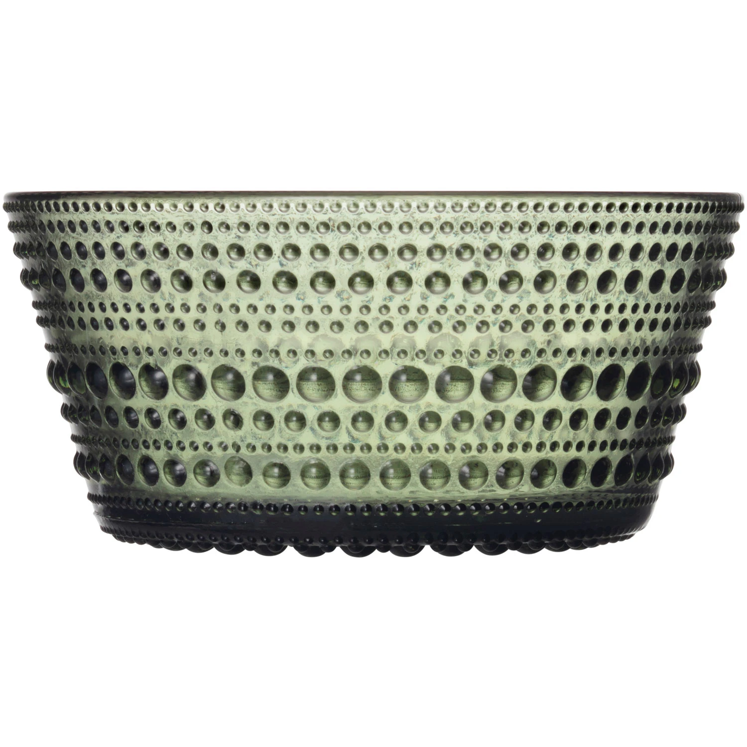 Iittala Kastehelmi Sk&aring;l 23 Cl - Serveringssk&aring;lar Glas Tallgr&ouml;n