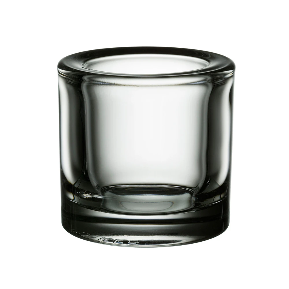 Iittala Kivi V&auml;rmeljuslykta 6 Cm - Ljuslyktor Glas Klar