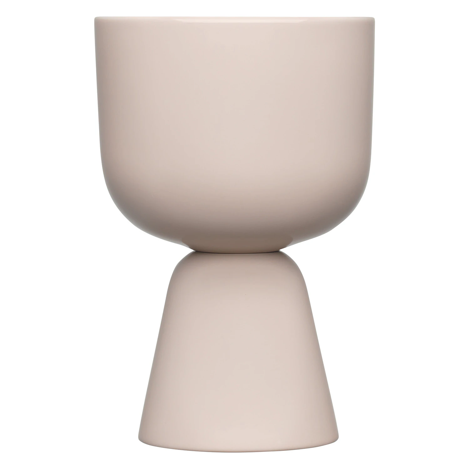 Iittala Nappula Kruka 19x12,5 Cm - Krukor Keramik Beige