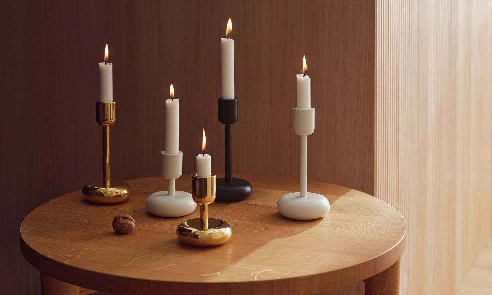 Iittala Nappula Ljusstakar 2-pack, vit från Iittala, bild 2
