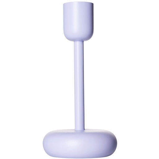 Iittala Nappula Ljusstake 183 Mm - Ljusstakar St&aring;l Ljuslila