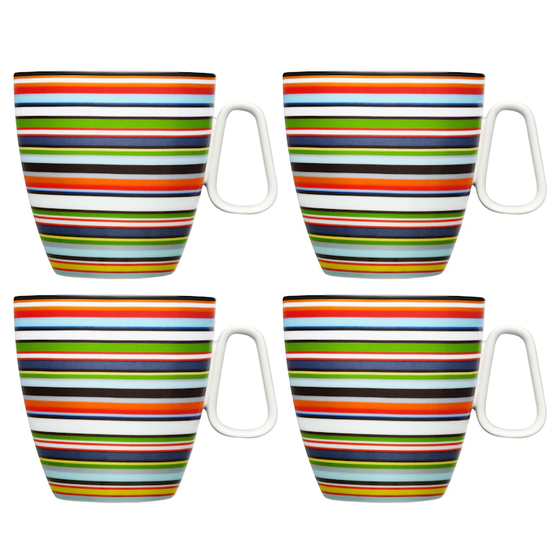 Origo Mugg 40 cl 4-pack, Orange