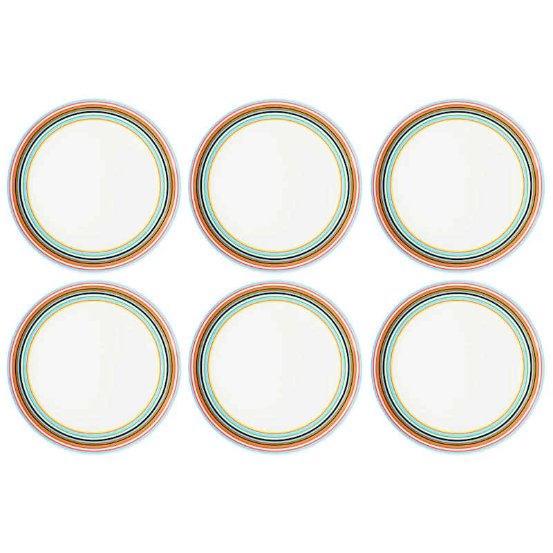 Origo Tallrik 20 cm 6-pack, Orange
