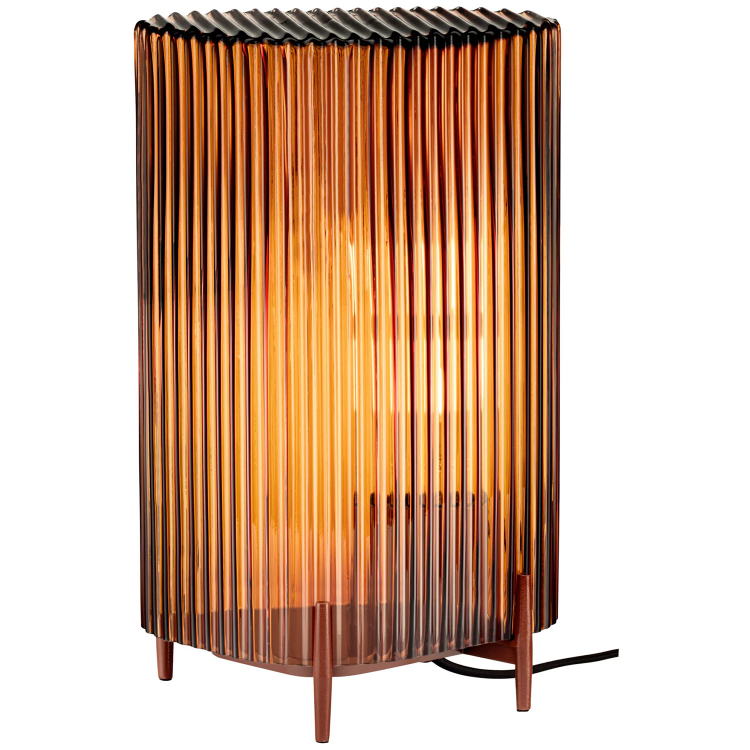 Iittala Putki Bordslampa - Bordslampor Munbl&aring;st Glas Koppar