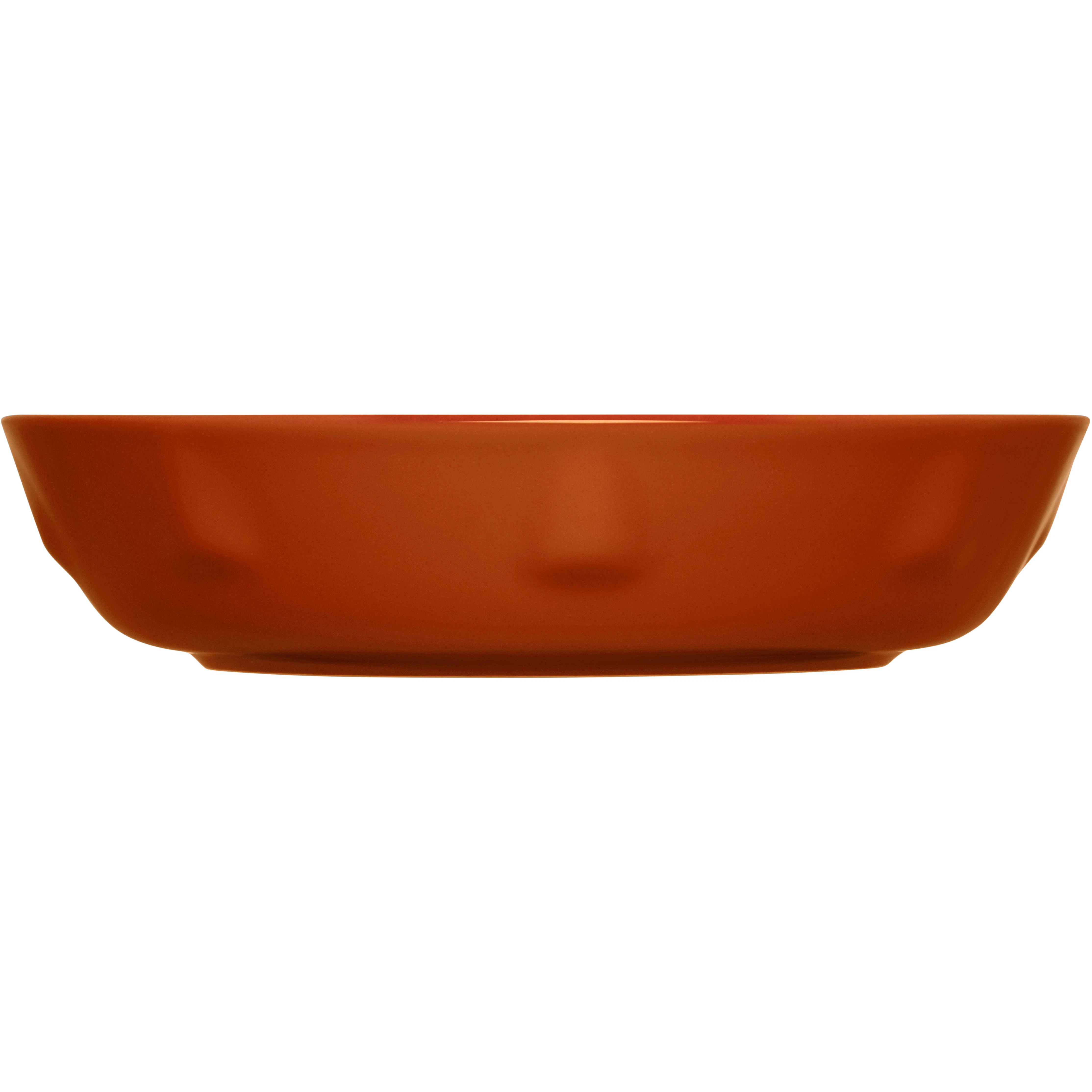 Iittala Solare Djup Tallrik &Oslash;22 Cm - Djupa tallrikar Vitroporslin Terrakotta
