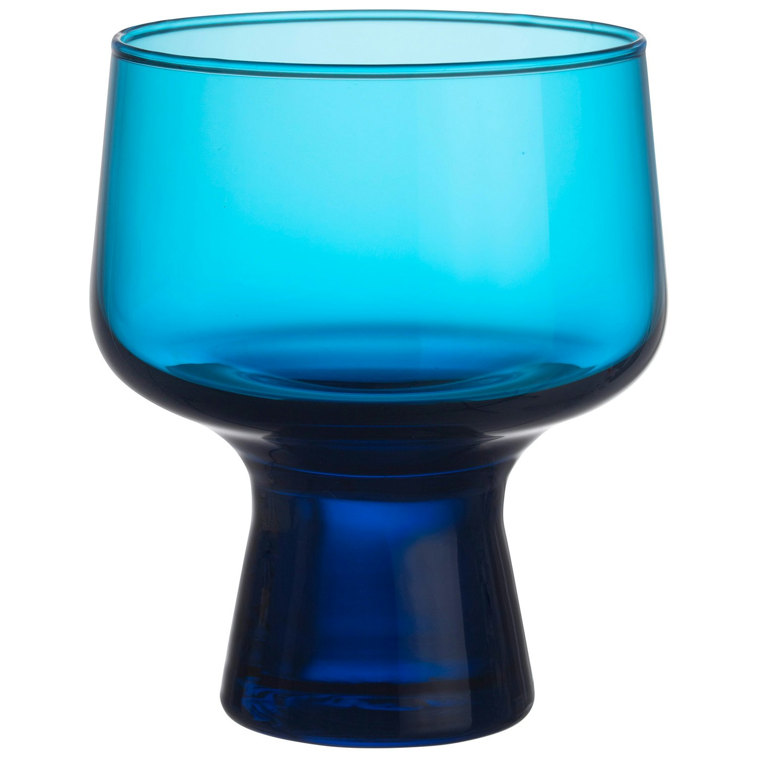 iittala solare på fot 29 cl 2-pack elektrisk blå - dricksglas glas electric blue