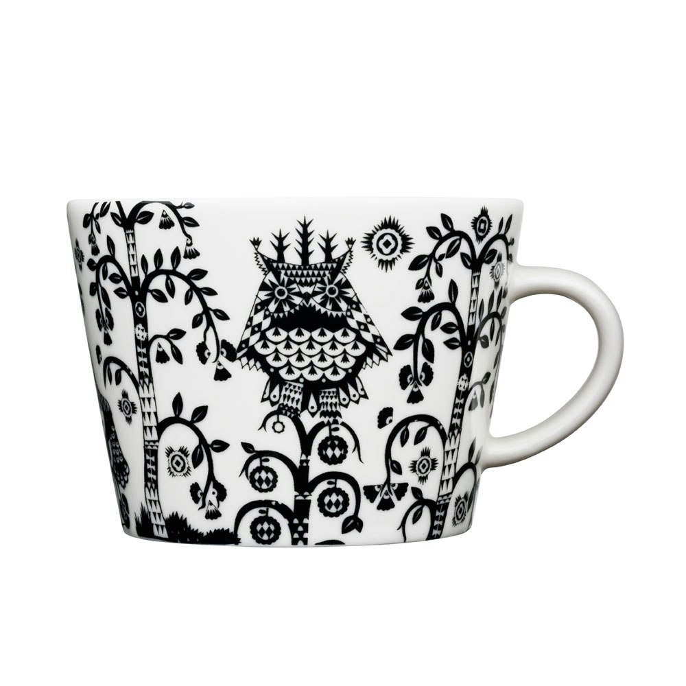 Iittala Taika Kaffe/cappuccinokopp 20 Cl - Kaffekoppar Porslin Svart