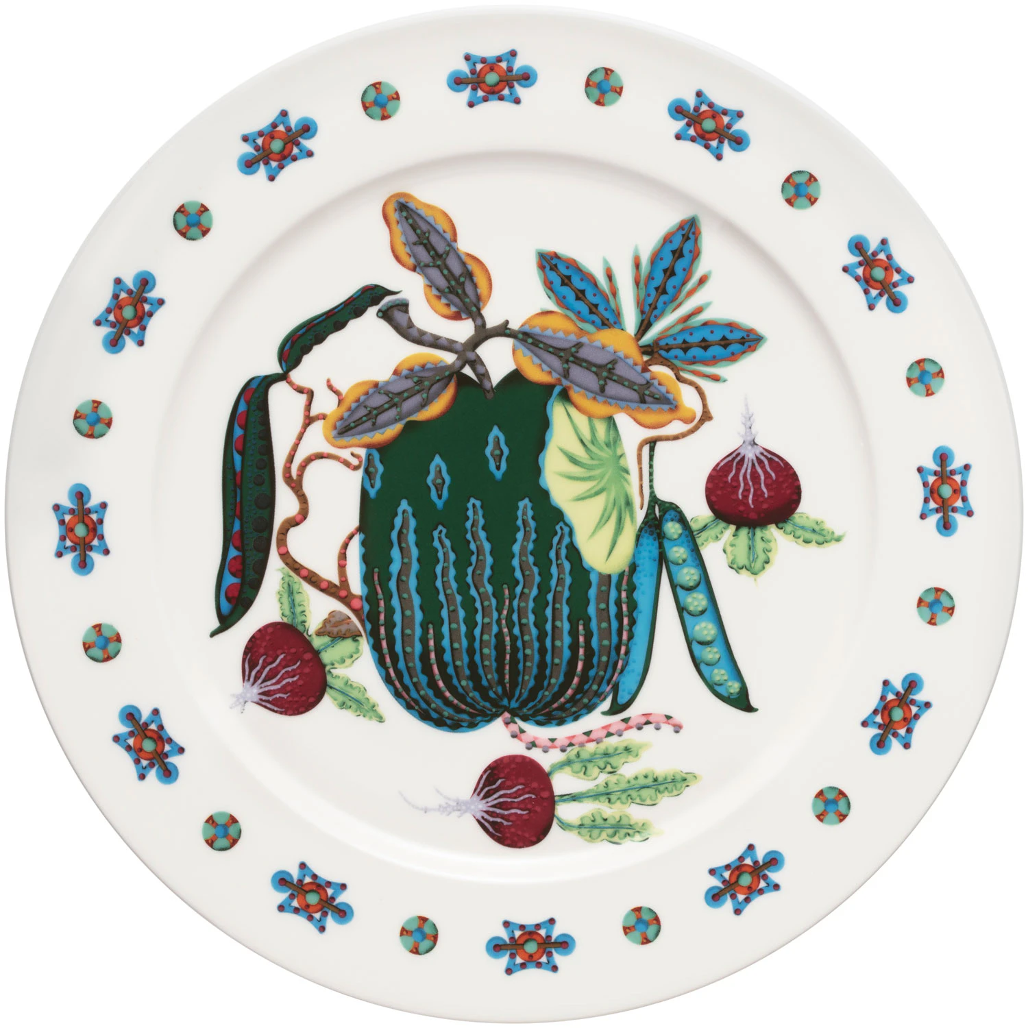 Iittala Taika Sato Tallrik 27 Cm - Porslin Multi