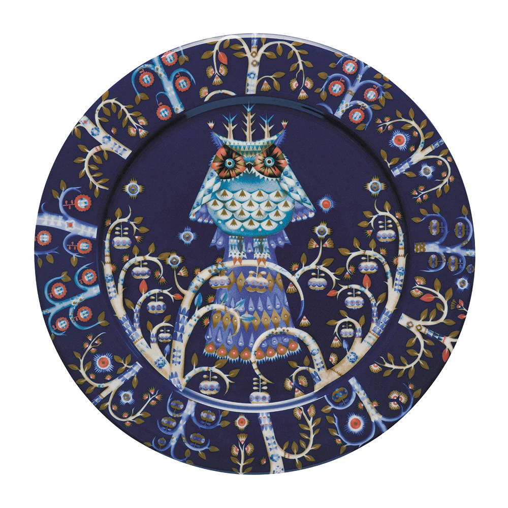 Iittala Taika Tallrik 27 Cm - Porslin Bl&aring;