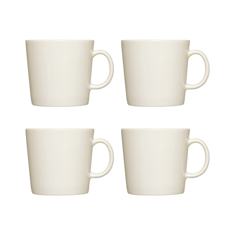 Teema Mugg 30 cl 4-pack, Vit