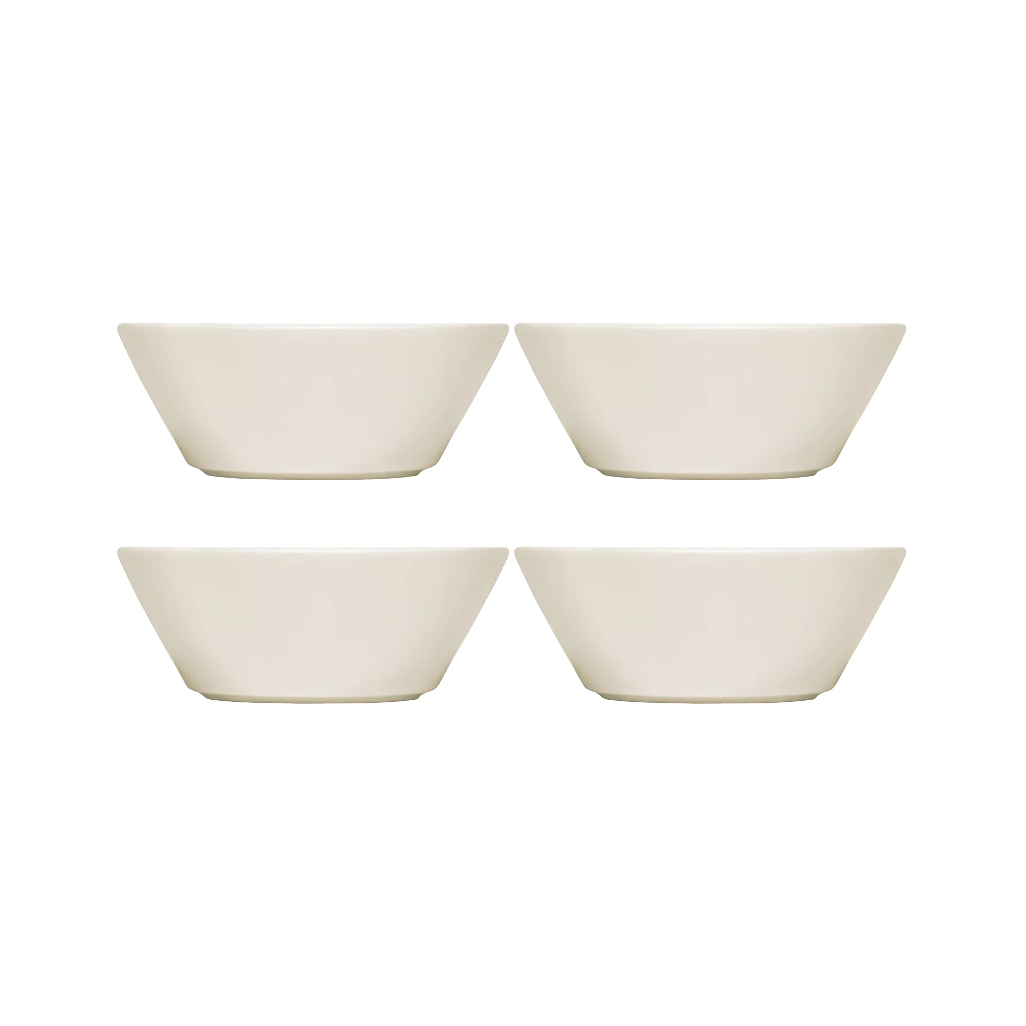 Iittala Teema Sk&aring;l 15 Cm 4-pack - Serveringssk&aring;lar Porslin Vit