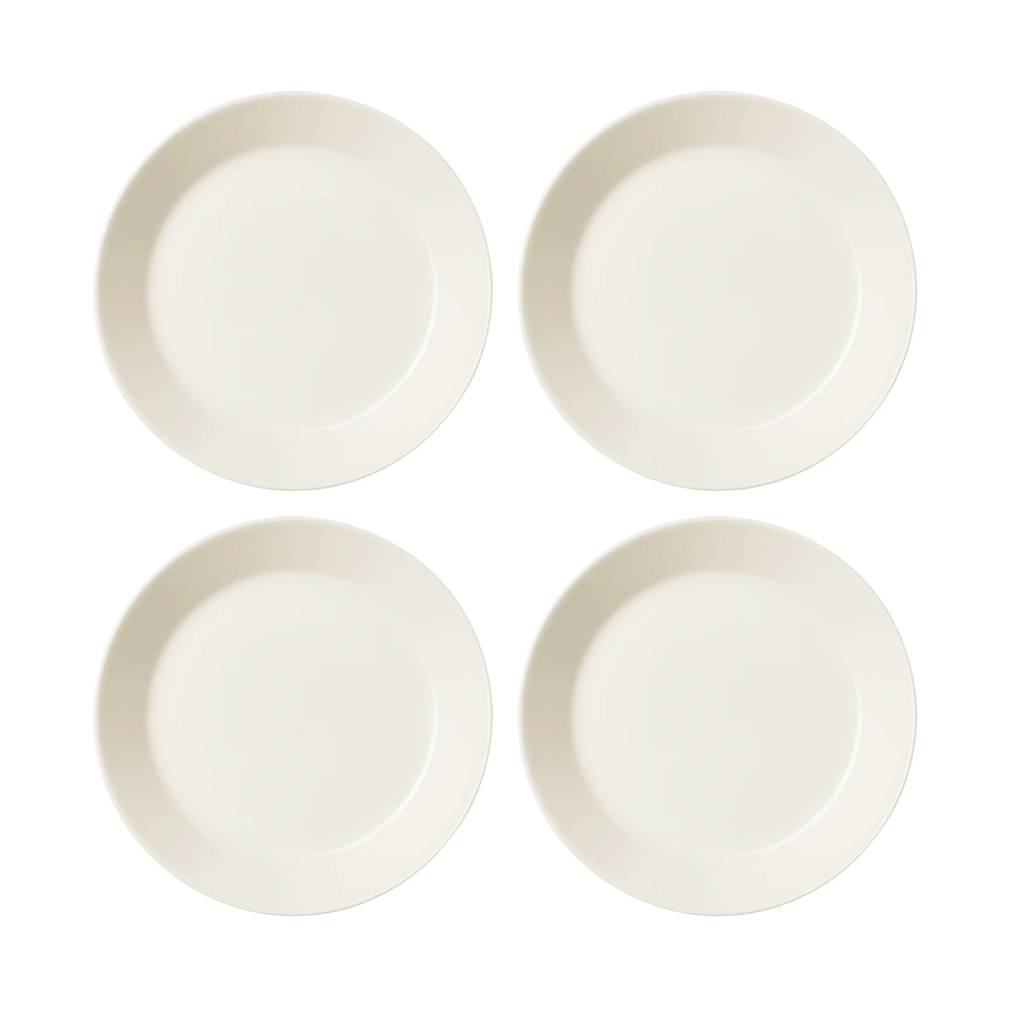 Iittala Teema Assiett 17,5 Cm 4-pack - Stengods Vit