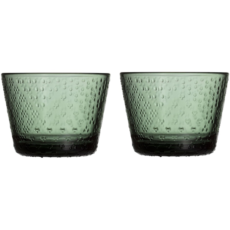 Tundra Glas 16 cl 2-pack, Tallgrön
