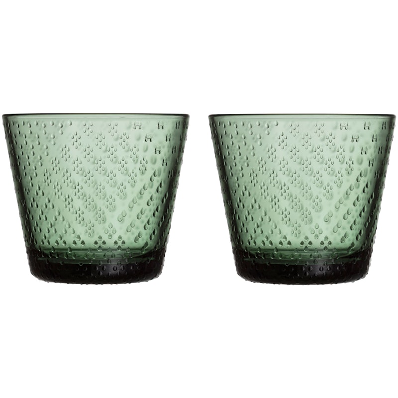 Tundra Glas 29 cl 2-pack, Tallgrön