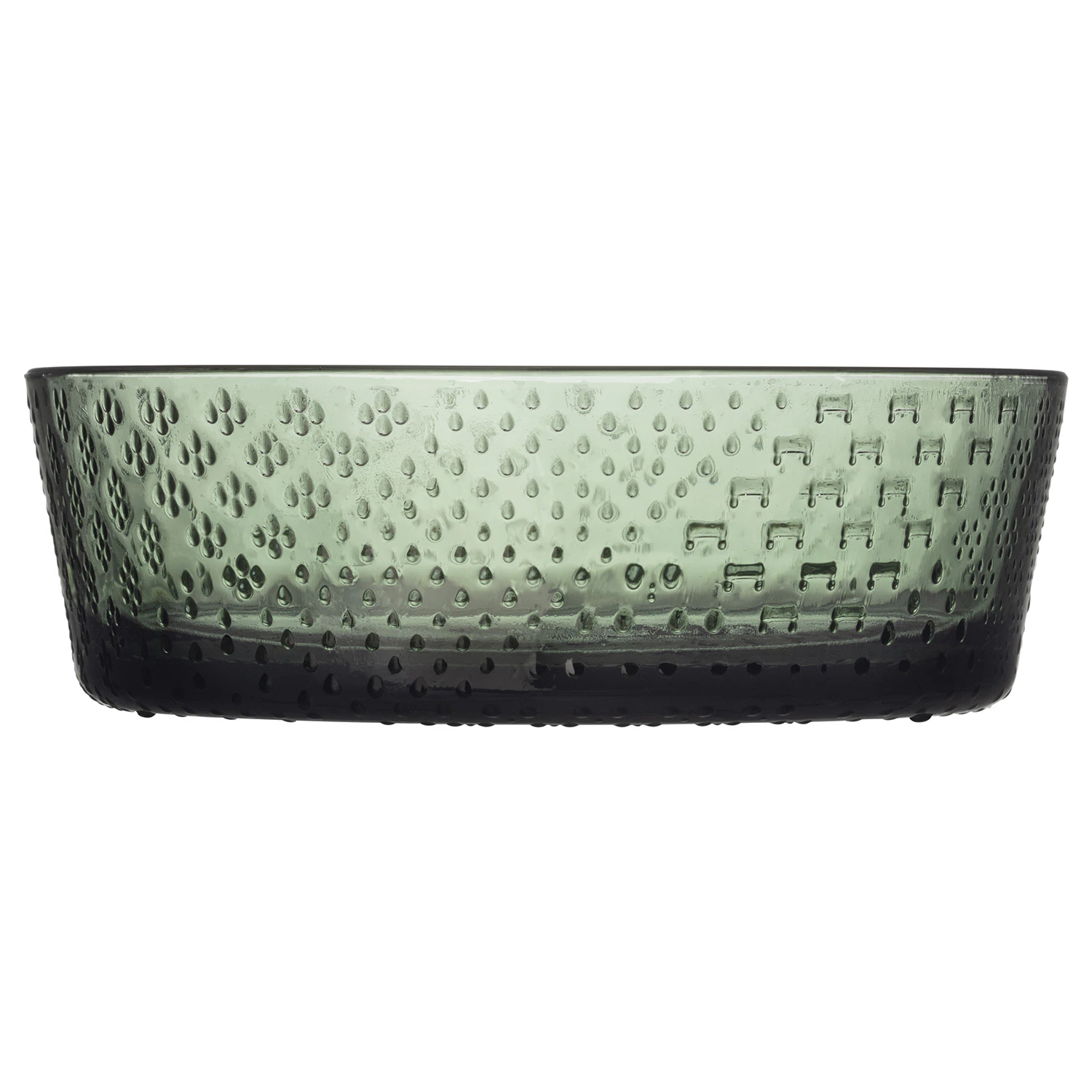 Iittala Tundra Sk&aring;l 62 Cl - Serveringssk&aring;lar Glas Tallgr&ouml;n