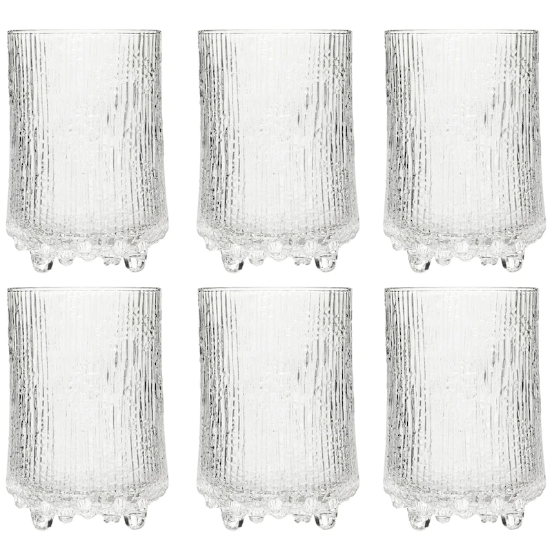 Ultima Thule Ölglas 38 cl 6-pack, Klar