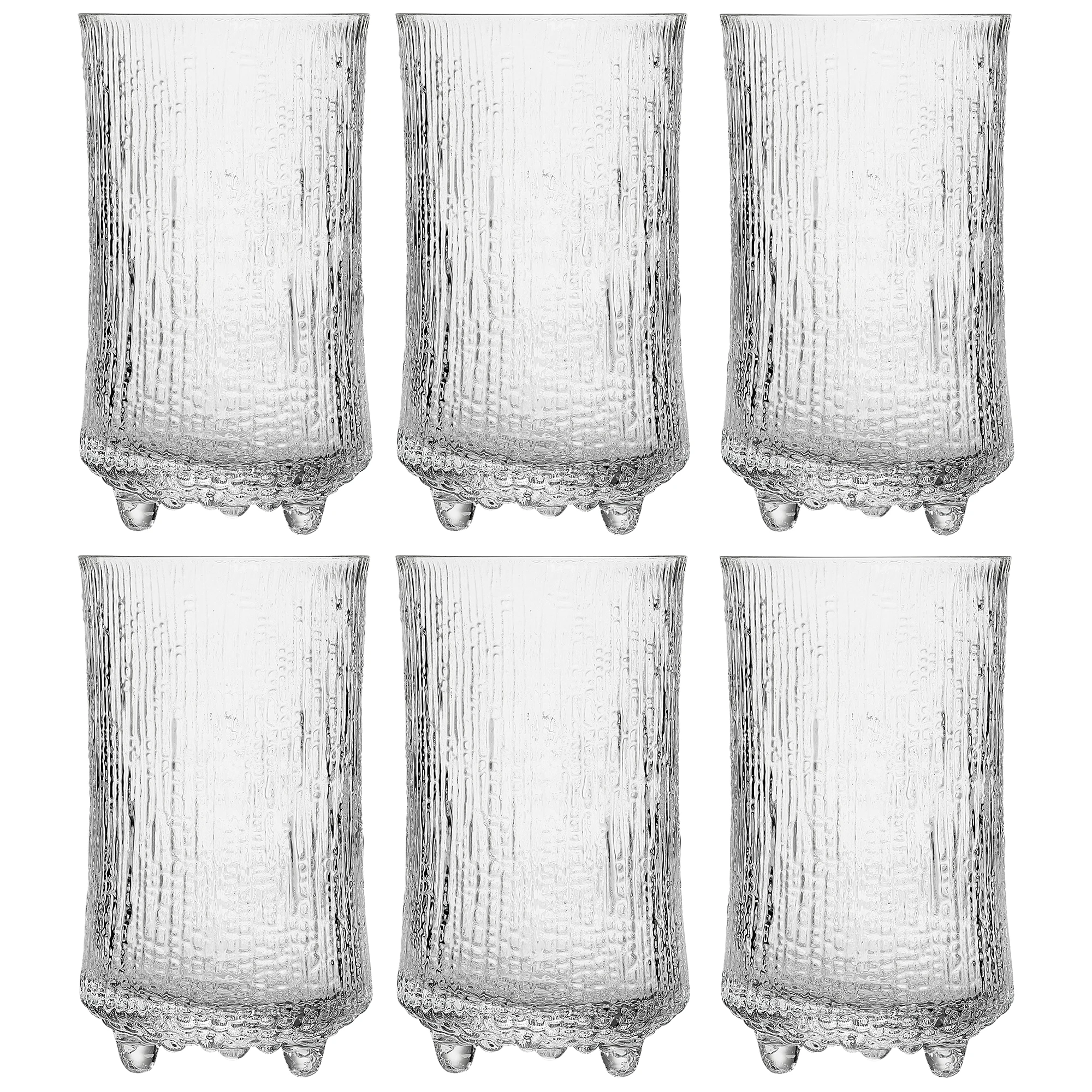 Iittala Ultima Thule Beer s 60cl 2 Pcs &Ouml;l 60 Cl 6-pack - &Ouml;lglas Glas Klar
