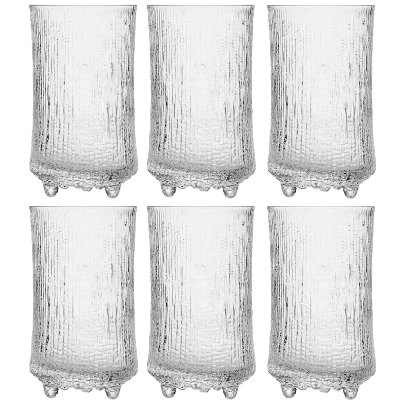 Ultima Thule Beer Glass 60cl 2 pcs Ölglas 60 cl 6-pack, Klar