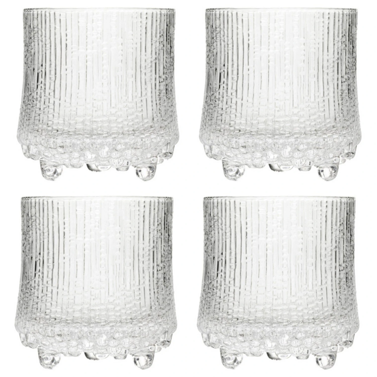 iittala ultima thule on-the-rocks dricks 4-pack 28 cl - dricksglas glas klar