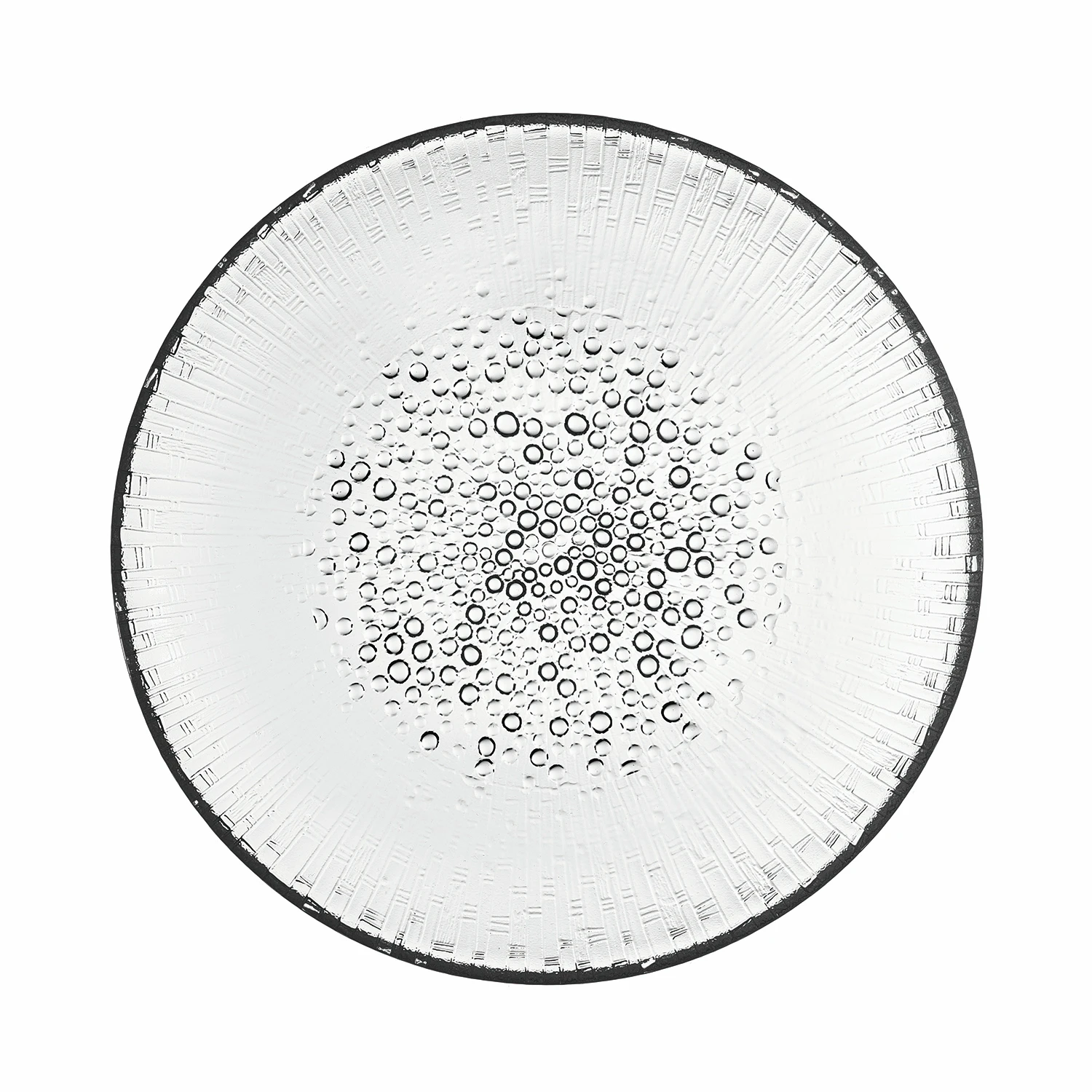 iittala ultima thule tallrik 25 cm - glas klar