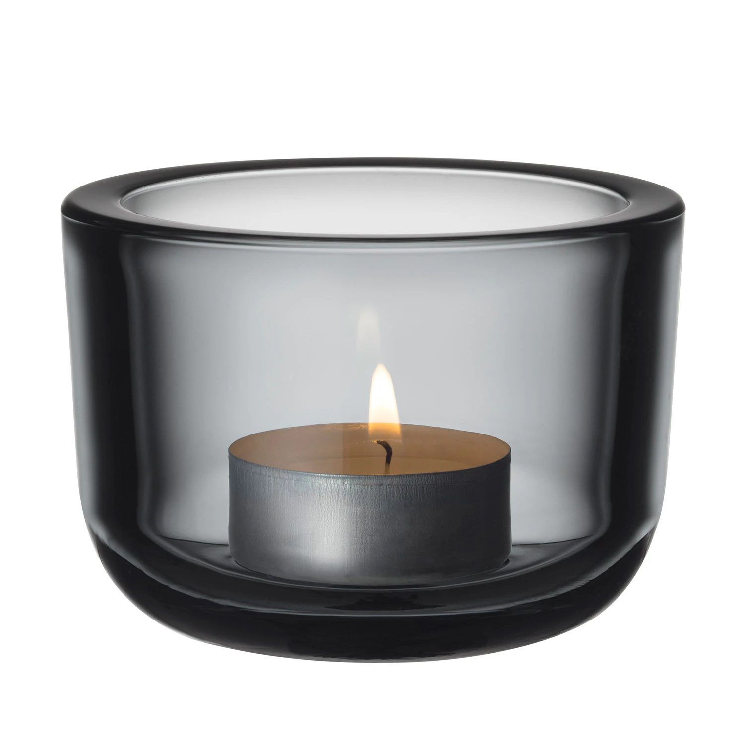 Iittala Valkea Ljuslykta 6 Cm - Ljuslyktor Glas Gr&aring;