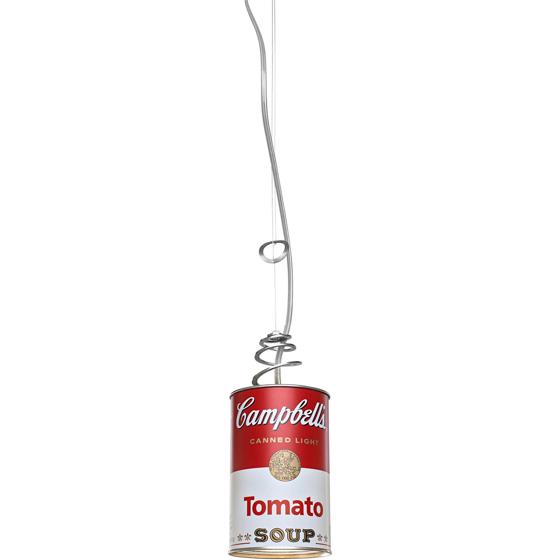 Ingo Maurer Canned Light Pendel - Pendellampor Plast Röd
