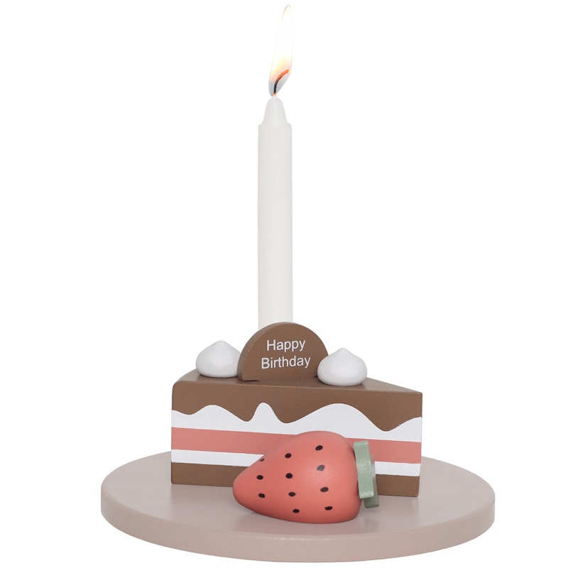 Candlestick birthday cake Ljusstake