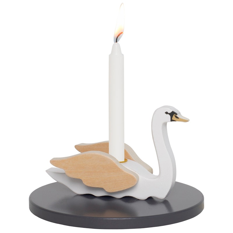 Swan Ljusstake