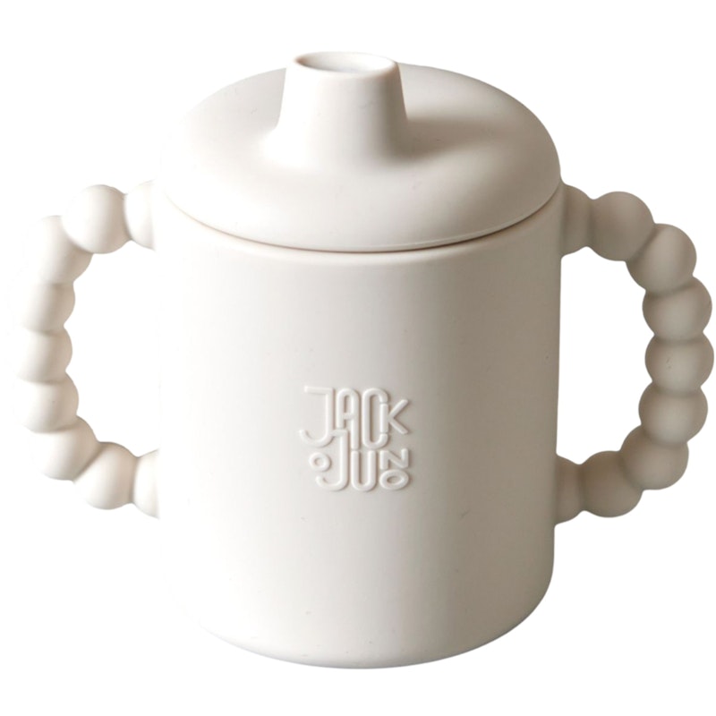 Bubble Sippy Mugg Med Lock, Cream