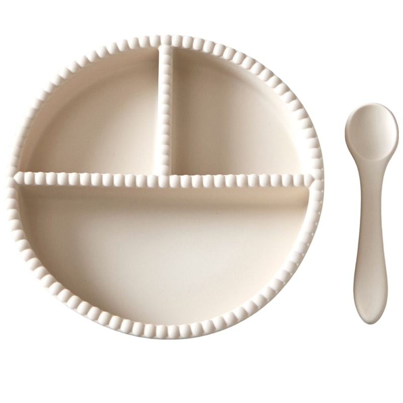 Little Bubble Barnservis 2 Delar, Cream