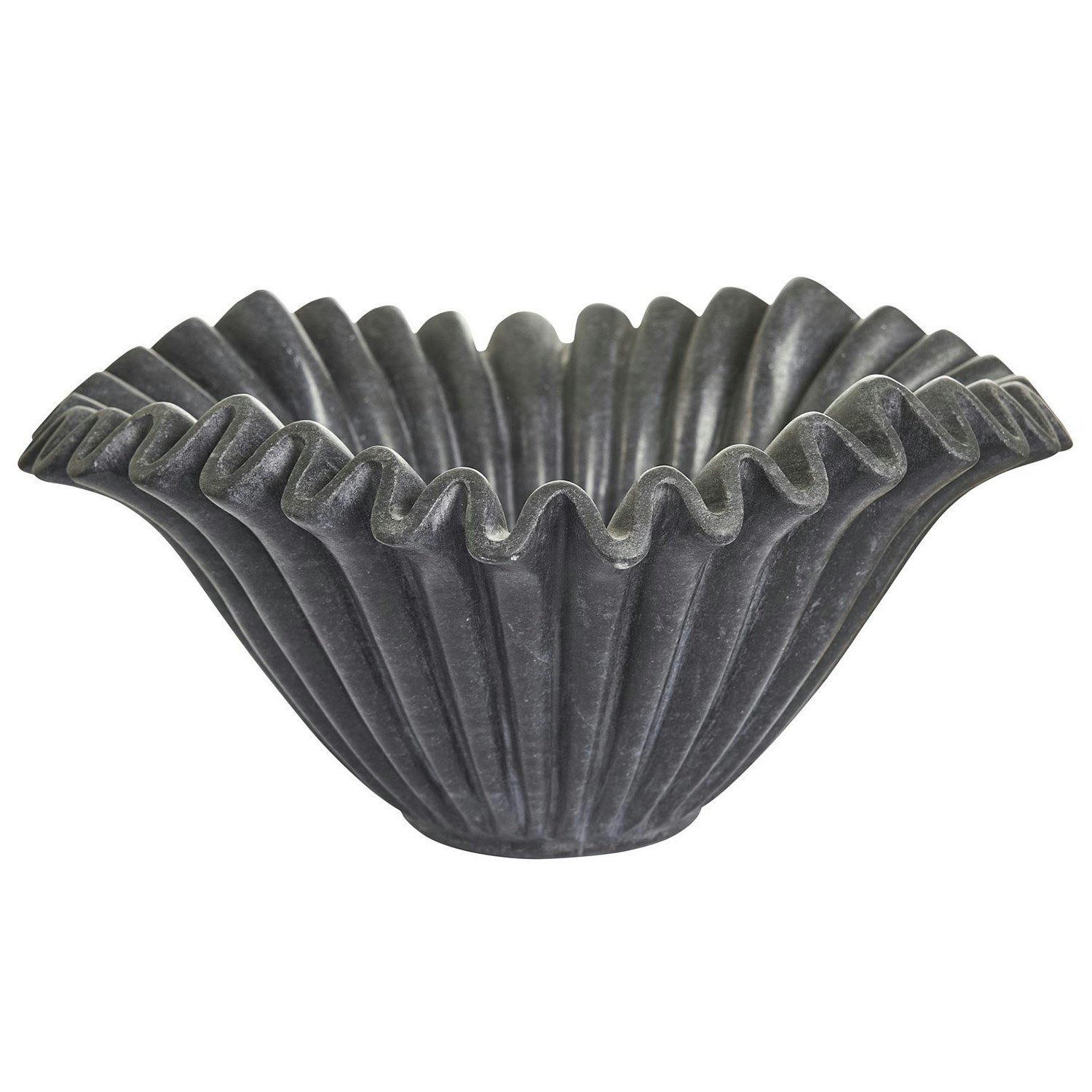 Jakobsdals Anemone Sk&aring;l &Oslash;30 Cm - Serveringssk&aring;lar Marmor Svart