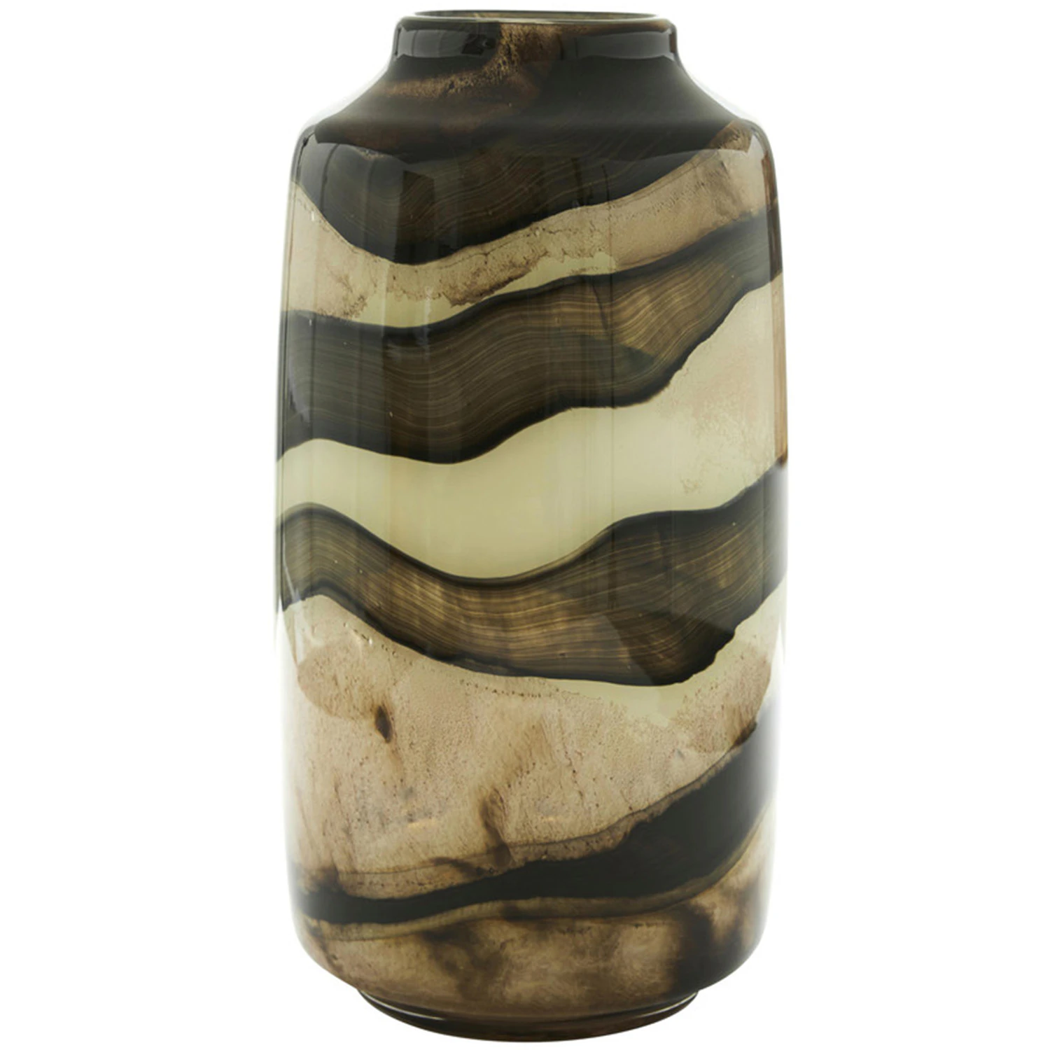 Jakobsdals Florence Vas 31.6 Cm - Vaser Glas Brun