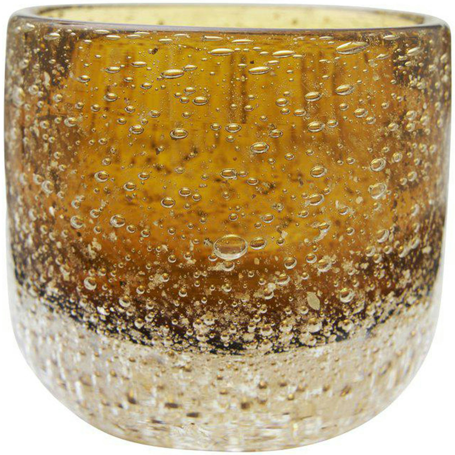 Jakobsdals Maple Ljuslykta 8 Cm - Ljusstakar Glas Orange