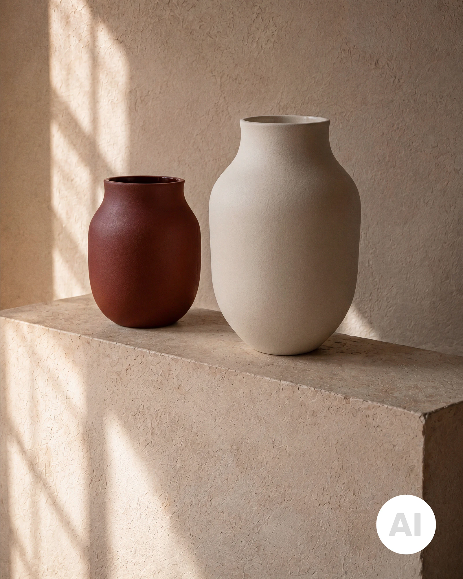 Kähler Studio Omaggio Vas 20 Cm, burgundy från Kähler, bild 4